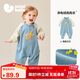 迷你巴拉（minibala）【抗靜電】嬰幼兒毛絨外出連體衣?lián)u粒絨可外穿寶寶衣服2025秋新款