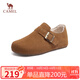 駱駝（CAMEL）松包2代全包勃肯鞋舒適深口鞋 L25W700108 駝色(全包絨里) 37