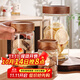格娜斯密封罐玻璃瓶咖啡罐茶葉罐蜂蜜罐干貨儲物罐陳皮雜糧收納罐900ml