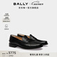 BALLY巴利【尊享折扣】Oregon黑色皮革男士莫卡辛鞋6306772 黑色 43