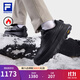 斐樂(lè )（FILA）BOA探險家3菁英跑鞋男鞋2025冬新款防水加絨運動(dòng)鞋Vibram 黑-BK 42