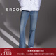 ERDOS 春夏時(shí)尚百搭寬松直筒褲百搭顯瘦修身女褲牛仔褲可水洗 經(jīng)典藍(lán) 160/68A/M