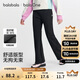 巴拉巴拉balaOne兒童長(cháng)褲女童加絨褲子2025秋冬喇叭褲保暖潮208425108011