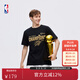 NBA官方2024-25賽季總冠軍紀念亞歷山大奪冠雷霆T恤短袖男t恤上衣 黑色(俄克拉荷馬雷霆) L