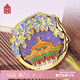 故宮文化 御花園紫藤花語流沙冰箱貼 故宮建筑冰箱貼貼飾中國風(fēng) 故宮博物院文創(chuàng)禮品 北京旅游紀(jì)念品特色冰箱貼