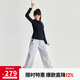 安德瑪（Under Armour）男女童體訓(xùn)透氣寬松戶外運(yùn)動(dòng)長褲工裝褲243223128 淺灰 150cm 
