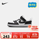 NIKE 耐克童鞋男女童休閑板鞋COURT BOROUGH魔術(shù)貼運動(dòng)鞋小童