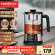 金灶（KAMJOVE）煮茶器養生壺保溫一體噴淋式煮茶壺 多功能1.2L燒水壺花茶壺 玻璃恒溫壺燒水煮茶A-122