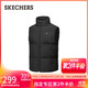 斯凱奇（Skechers）羽絨背心男士秋冬百搭運動(dòng)上衣寬松舒適休閑服L325M024