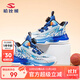 哈比熊（HOBIBEAR）童鞋春秋季中大童透氣跑步鞋男童籃球鞋運動(dòng)鞋JD80S79 藍白39碼