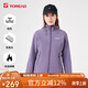 探路者（TOREAD）軟殼服女 秋冬戶(hù)外防風(fēng)保暖加絨軟殼衣徒步旅行夾克衫登山服外套
