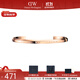 丹尼爾惠靈頓（DanielWellington）dw手鐲 情侶款開(kāi)口可調節經(jīng)典簡(jiǎn)約時(shí)尚手環(huán)飾品 生日禮物送女友 玫瑰金【小號155mm】DW00400003