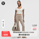 lululemon丨Groove Nulu?女士超高腰喇叭褲 *常規款芯吸 LW5DKMS 暖褐灰 線(xiàn)上專(zhuān)售 S /6