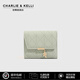 CHARLIE&KELLI品牌小c&k女士零錢(qián)包卡包迷你收納小包包2025新款單肩包女 綠色【代寫(xiě)賀卡 品牌禮袋】