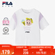 FILA KIDSx原田治聯(lián)名系類(lèi)斐樂(lè )兒童短T2025年夏季女小童上衣