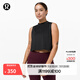 lululemon丨Flow Y 女士運動(dòng)二合一短款背心 LW1CMYS 黑色 S /6