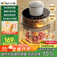 小熊（Bear）絞肉機家用 絞餡機碎肉機電動(dòng)多功能料理攪拌機 肉餡蒜蓉機 可調粗細攪肉機2L懸浮雙刀QSJ-F03X2
