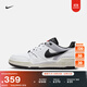 耐克男子低幫復古運動(dòng)鞋冬季舒適學(xué)院風(fēng)NIKE FULL FORCE FB1362 101白/黑/青灰/帆白/黑/隊橙 42.5