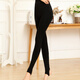 小護士 打底褲女加絨一體褲 秋冬踩腳褲襪美體高彈YTK072 經(jīng)典黑 均碼