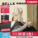 百麗（Belle）周潔瓊同款星辰玫瑰包頭涼鞋女涼鞋A9G1DBH4 銀色 37 (235mm)