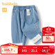 巴拉巴拉【商場(chǎng)同款】童裝褲子女童牛仔褲2025新款春裝甜美新穎潮 藍色調00488 90