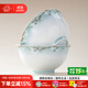 陶溪川 CERAMIC ART AVENUE官方新款陶瓷國色可餐系列餐具碗盤(pán)套裝家用白瓷盤(pán)子飯碗菜盤(pán)深盤(pán) 玉蘭香-6英寸面碗(2只)