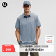 lululemon丨Evolution 男士短袖休閑衫 *珠地 LM3DZPS 雜色鐵藍 L