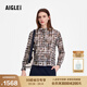 AIGLE【25年秋季新品】艾高戶外時尚優(yōu)雅印花長袖法式襯衫女士上衣外套 沉香木印花 BM392 36 160/84A