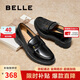 百麗舒適通勤樂(lè )福2025新休閑百搭女鞋B2561AA5 黑色 37