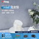 Kisag骨瓷餐具家用酒店會(huì )所碗碟杯套裝火鍋餐具輕奢金線(xiàn)禮盒套裝 31頭（3001）