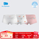 麗嬰房寶寶兒童內褲男童純棉平角內褲三角內褲男童女童內褲女3條裝內褲 A類(lèi)純棉平角款-快樂(lè )鳥(niǎo)-女童 3條 100 cm/3歲