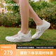 斯凱奇（Skechers）女鞋夏季網(wǎng)面透氣瑪麗珍淺口單鞋平底百搭休閑鞋通勤工作鞋117327