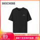 斯凱奇（Skechers）短袖夏季男女款百搭T恤圓領(lǐng)寬松顯瘦休閑上衣L225U117