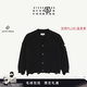 MM6 Maison Margiela白色Logo標簽立體針織效果毛衣開(kāi)衫 900黑色 M