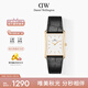 丹尼爾惠靈頓（DanielWellington）dw女表 Bound系列摩登方盤女士腕表送女友七夕禮物DW00100740