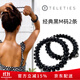 TELETIES美國電話(huà)線(xiàn)發(fā)圈頭繩【M中號系列】發(fā)飾TT發(fā)繩泰莉圈無(wú)痕手環(huán)扎發(fā) 經(jīng)典黑M碼2條/盒