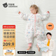 貝肽斯寶寶睡袋春秋冬分腿式嬰兒1-3-6歲恒溫發(fā)熱防踢被兒童保暖連體衣 恒溫×天竹【秋冬中厚 室溫10-20℃】覓蜜派對 M碼【適合身高80-95cm】年齡15個(gè)月-2歲