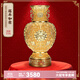 朱炳仁銅  蓮年如意花絲工藝銅花瓶花器品客廳玄關(guān)書(shū)房擺件家居 蓮年如意