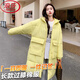 浪莎羽絨棉服女秋冬季加厚長(cháng)款寬松連帽外套女小個(gè)子休閑百搭過(guò)膝棉襖 奶黃色【秋冬加厚款】 S 【適合80-100斤】