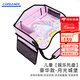 卡斯蘭汽車(chē)兒童安全座椅托盤(pán)車(chē)載寶寶出行多功能可收納桌板防水推車(chē)餐盤(pán) 豪華款【月光城堡】