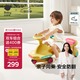 babycare扭扭車(chē)防側翻兒童溜溜車(chē)搖搖車(chē)寶寶滑行玩具車(chē)3-6歲 洛克黃音樂(lè )款