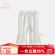 班喜迪女童褲子夏裝2025新款女寶寶喇叭褲童裝七分褲夏季兒童薄款打底褲 灰色 110