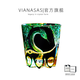 VIANASA'S巳巳如意大師級江戶(hù)切子水晶威士忌酒杯高端手工刻花蛇年中秋禮物 巳巳如意(單只禮盒裝) 330ml 1只