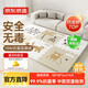 京東京造嬰兒爬爬墊XPE拼接爬行墊58*58*2CM6片寶寶防滑地墊加厚兒童地墊