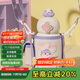 杯具熊（BEDDYBEAR）星辰雙飲兒童保溫杯帶吸管水杯316鋼大容量保溫壺杯子600ML卡哇兔