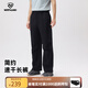 諾詩(shī)蘭男女士速干褲25夏季新款吸濕排汗透氣彈力休閑長(cháng)褲工裝褲子傘兵褲 純黑色-男工裝版 180