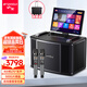 山水（SANSUI）家庭ktv音響套裝點(diǎn)歌一體機K歌家用電視卡拉OK音箱戶(hù)外K歌音響廣場(chǎng)舞音響帶顯示屏大功率音量PQ109 4分頻10吋大喇叭+17吋屏+500G 送話(huà)筒【聯(lián)系客服有禮】