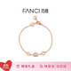 范琦（Fanci）幸運小蠻腰手鏈玫瑰金高級感表白女銀生日表白禮物送女友