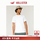 HOLLISTER經(jīng)典小海鷗圖案25夏情侶棉質(zhì)基礎T恤男裝女裝324-5149 白色 M (180/100A)