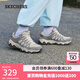 斯凱奇（Skechers）女鞋秋季戶(hù)外防滑徒步鞋抓地防護耐磨越野運動(dòng)跑步鞋 自然色/灰色/NTGY 37